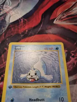 Pokemon TCG Seel 1st Edition Shadowless Base Set 41/102 MP - Image 2