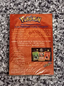 Pokemon TCG - 1999 Pokemon Base Set Brushfire Theme Deck - WOTC - FACTORY SEALED - Image 3