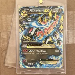 Pokemon M Charizard EX Ultra Rare Holo Flashfire 69/106 Mega Evolution TCG - Image 2