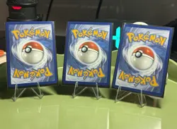 Pokemon First Partner Illustration Collection Rowlet Litten Popplio Promo SET NM - Image 2