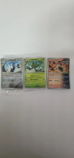 Pokemon Archaludon / Teal Mask Ogrepon / Iron Moth Eb Games Promos (Sealed) - Image 1