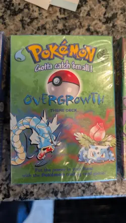Pokemon Overgrowth Theme Deck 1999 Wizards of the Coast Gyarados Ivysaur Sealed - Image 1