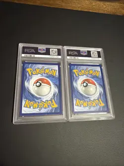 2022 Pokemon SWSH Full Art Pikachu Lost Origin #TG05 Psa 8 Lot Of 2 Near Mint - Image 2