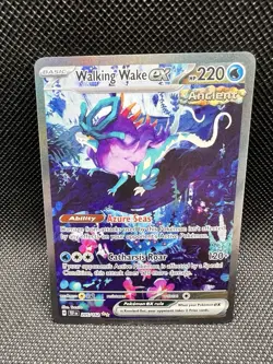 Pokemon TCG Walking Wake EX Scarlet & Violet Temporal Forces - Image 1