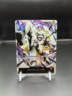 Monkey.D.Luffy ST21-001 Parallel Foil Leader Starter Deck EX Gear 5 One Piece - Image 1