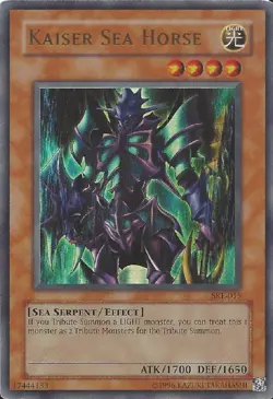 Yugioh Kaiser Sea Horse SKE-014 Unlimited Ultra Rare LP - Image 1