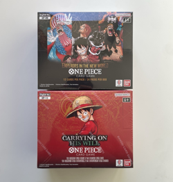 One Piece Card Game OP09 + OP13 - OP-09 + OP-13 Box English Sealed - Image 1