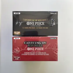 One Piece Card Game OP09 + OP13 - OP-09 + OP-13 Box English Sealed - Image 5