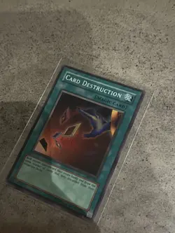Carte Card Yu-Gi-Oh Konami 1996 Edition Card Destructi Holo SDY-042 Near Mint En - Image 2