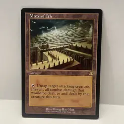Maze of Ith (Retro Frame) Dominaria Remastered Regular pack fresh commander edh - Image 1