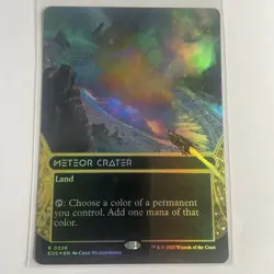 MTG Edge of Eternities - Meteor Crater(Foil) - Rare - 0026 NM - Image 1