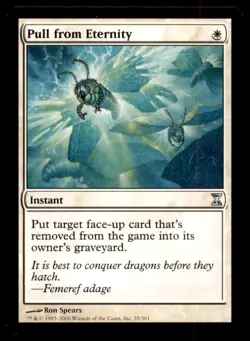 MTG Pull from Eternity LP Light Play Time Spiral [1667] - Image 1