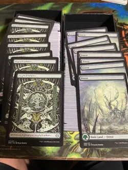 MTG Phyrexia All Will Be One ONE Common/ Uncommon Playset Plus Full Art Land - Image 4