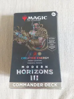 Magic: The Gathering - Modern Horizons 3 Commander -Creative Energy - BOX DAMAGE - Image 1
