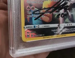 2022 PSA/DNA Alejandro Saab Pokemon Charizard Lost Origin TG03/TG30 Roark Holo - Image 5