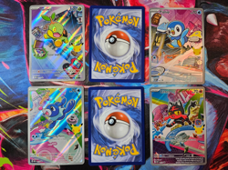 Pokemon First Partner Illustration Collection Series 1 Gen 4 & 7 Starters - Image 3