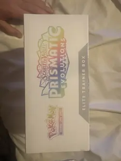 Pokemon Prismatic Evolutions ETB Elite Trainer Box Sealed - Image 3