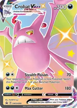 Crobat VMAX SWSH099 - Black Star Promo - Pokemon TCG - Image 1