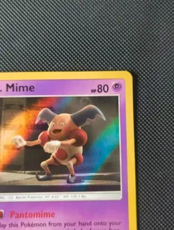 Mr. Mime 11/18 Holo Detective Pikachu Mint / Nr Mint Pokemon Card - Image 4