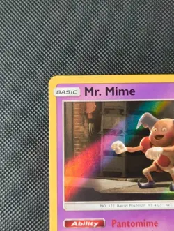 Mr. Mime 11/18 Holo Detective Pikachu Mint / Nr Mint Pokemon Card - Image 5