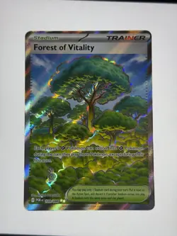 Pokemon Forest Of Vitality 109/088 NM Full Art Perfect Order English NM - Image 1