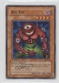 Big Eye 1st Ed. YuGiOh Starter Deck Joey #SDJ-018 2003 - Image 1