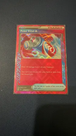 Poke Vital A ACE SPEC Rare Shrouded Fable 062/064 NM Holofoil Pokemon - Image 1