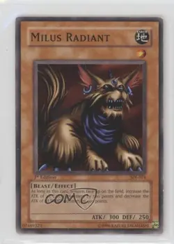 Milus Radiant 1st Ed. YuGiOh Starter Deck Joey #SDJ-014 2003 - Image 1