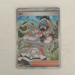 Pokemon Eri SV05: Temporal Forces Ultra Rare Holo Full Art Trainer 199/162 - Image 1