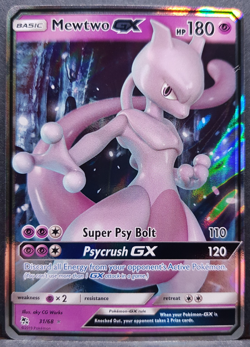Mewtwo GX 31/68 Hidden Fates Pokemon Pokemon Card English Near Mint - Image 1