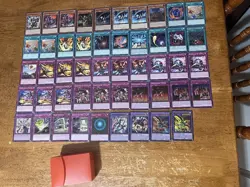 Yugioh Dinomorphia deck Comes Sleeved And Deck Box Lot 1 - Image 1