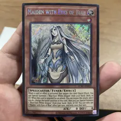 Maiden with Eyes of Blue LCKC-EN012 Unlimited Secret Rare NM +Bonus FREE SHIPPIN - Image 1