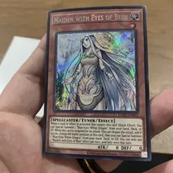 Maiden with Eyes of Blue LCKC-EN012 Unlimited Secret Rare NM +Bonus FREE SHIPPIN - Image 3