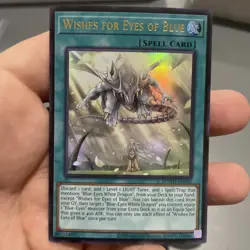 Wishes for Eyes of Blue SDWD-EN042 ULTRA RARE NM! +Bonus FREE SHIPPING! - Image 1