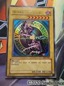 Yugioh! Dunkler Magier Ultra Rare - SDY-G005 Unlimited - Deutsch - Image 1