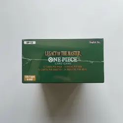 BANDAI ONE PIECE TCG OP12 LEGACY OF THE MASTER 24 Packs Booster Box ENG SEALED - Image 3
