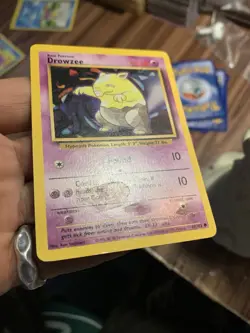 DROWZEE - 49/102 - Base Set - Pokemon Card - DMG TCG Vntg. - Image 3