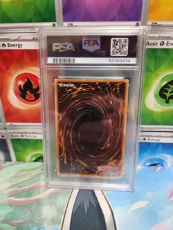PSA 8 NM-MT Swords Of Revealing Light 101 2010-17 LOB Reprint Holo Yugioh Card - Image 2