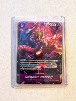 Donquixote Doflamingo Alt Art OP10-071 SR Royal Blood English One Piece Card - Image 1