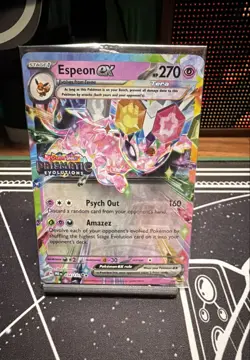 Espeon ex - (Prismatic Evolutions Stamp) 034/131 Miscellaneous Cards & Products - Image 1