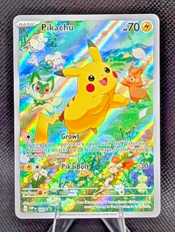 Pikachu 088 SVP Scarlet & Violet Holo Card Black Star Promo ENGLISH 2024 - Image 1