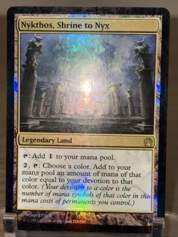 Nykthos, Shrine to Nyx Theros Foil - Image 2