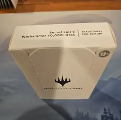 MTG Secret Lair x Warhammer 40,000: Orks Traditional FOIL Edition SEALED NEW - Image 2