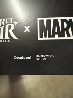 MTG SEALED Secret Lair x Marvel's Deadpool Rainbow(Foil Edition) - Image 2