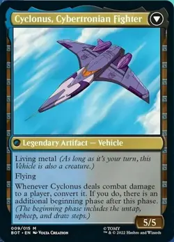 Magic The Gathering MTG CYCLONUS, THE SABOTEUR Transformers NM Near Mint - Image 2