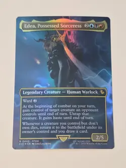 Edea, Possessed Sorceress (Borderless) Commander: Final Fantasy Foil - Image 1