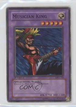 Musician King 1st Ed. YuGiOh Metal Raiders #MRD-103 2002 - Image 1