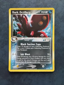 Pokemon Card – Dark Octillery Holo – 8/109 – EX Team Rocket Returns – 2004 - Image 1