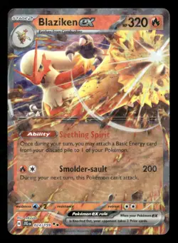 Pokemon Blaziken ex #024/159 tcg Near Mint or Better - Image 1