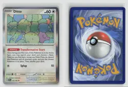 Ditto #132/165 Sv Scarlet & Violet 151 Holo Rare Pokemon TCG NM - Image 3